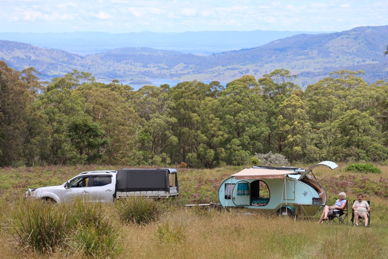 Front paddock camping with a view!