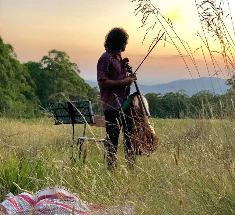 Bach to the Bush - Solo Cello in the Forest