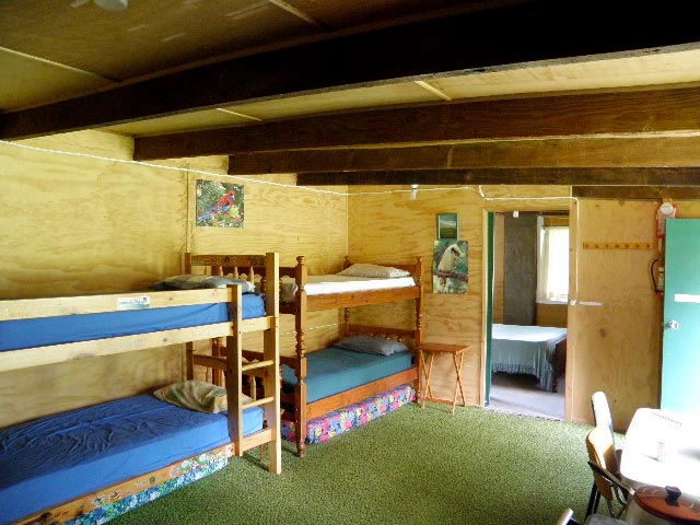 mount royal bunkhouse interior